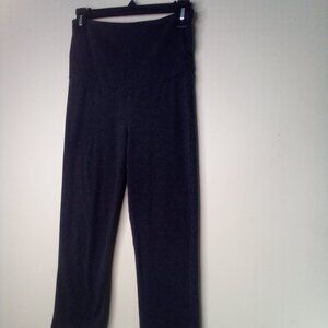 Simply Vera Vera Wang Leggings Capri Cropped M Active Athletic Dark Gray